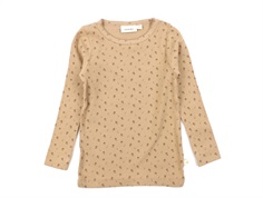Lil Atelier nougat small flower top